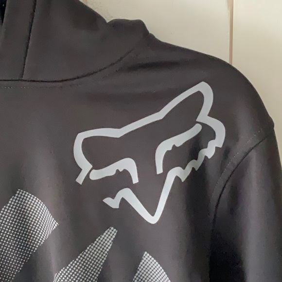 Fox Racing Black Men's Hoodie - Picture 2 of 7